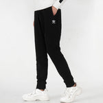 Men's adidas originals Pants Waist Knit Sports Pants/Trousers/Joggers Black HC5126