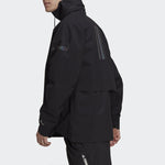 adidas Terrex C Myshelter .r waterproof Sports Outdoor Hooded Jacket Black H65700