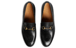 (WMNS) Gucci Jordaan Leather Loafers Black 404069-BLM00-1000