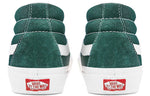 Vans Sk8-Mid Classic Mid-Top Casual Skate Shoes Unisex Green VN0A3WM322K