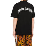 Palm Angels Bear Short-Sleeve Tee Men Black PMAA001R21JER0011060