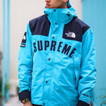 Supreme SS19 x The North Face Arc Logo Mountain Parka LightBlue SUP-SS19-551
