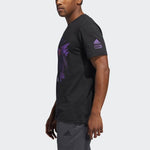 adidas x Marvel Dame Blk Pnthr Avengers Basketball s T Men's Black DU6716