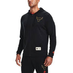 Under Armour Project Rock Leisure Running Training Sports Jacket Men's Black 1360736-001