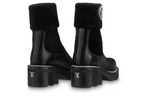 (WMNS) LOUIS VUITTON LV Beaubourg Ankle Boots 'Black' 1AABU1