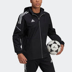 adidas Con21 Aw Jkt Soccer/Football Sports Hooded Jacket Black GE5413