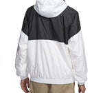Men's Nike SB SHIELD Skateboard Half Zipper Pullover Splicing Interchange Jacket 'Black White' BV0980-010