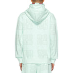 Men's Air Jordan x CLOT Crossover China Logo Full Print Pullover Asia Edition Autumn Green DO0008-394