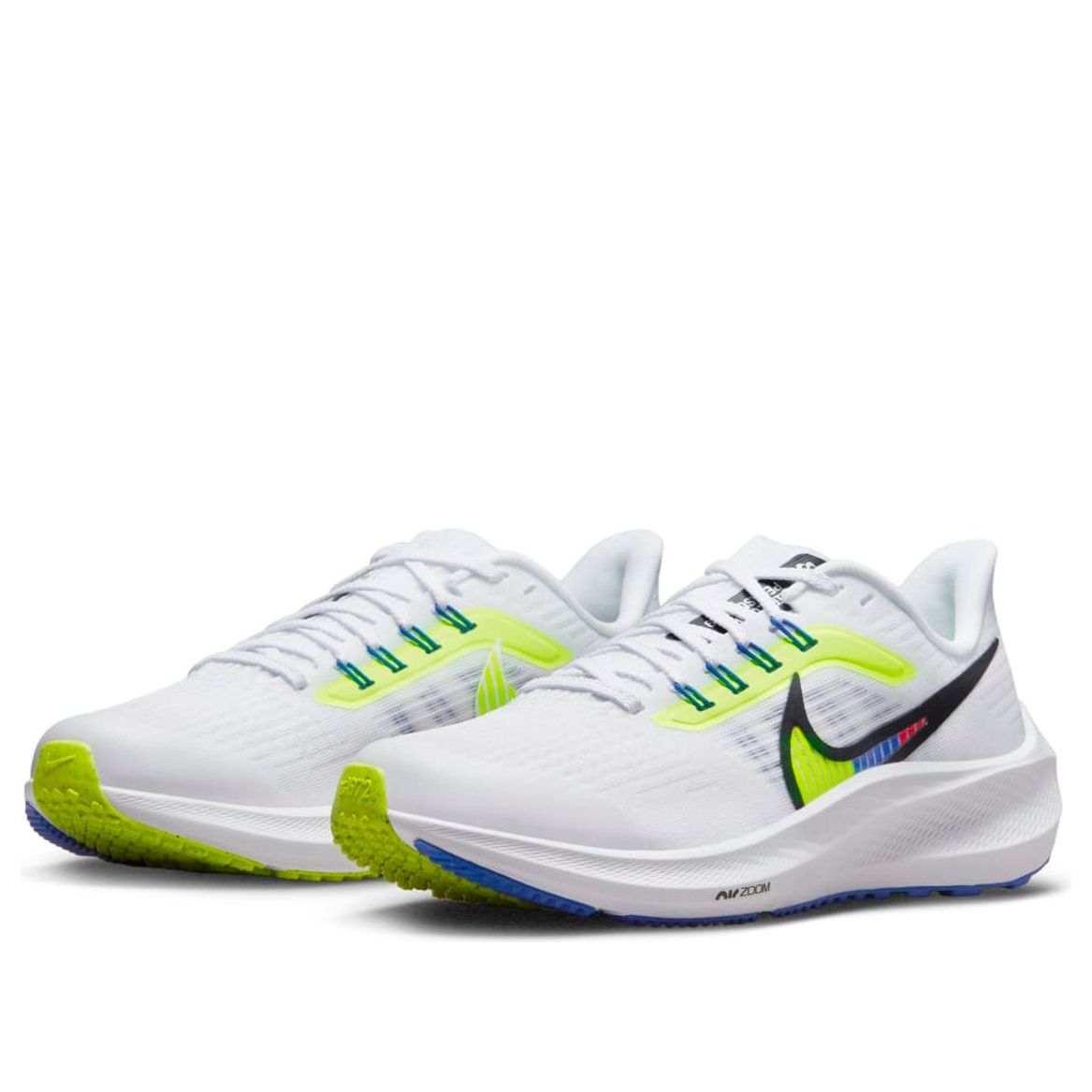 (GS) Nike Air Zoom Pegasus 39 'White Volt Racer Blue' DM4015-100
