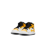 (TD) Air Jordan 1 Mid 'University Gold Black' 640735-170