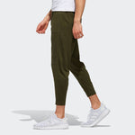 adidas neo Training Slim Fit Athleisure Casual Sports Pants Green EJ7079