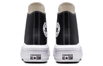 (WMNS) Converse Chuck Taylor All Star Move Platform High 'Leather - Black' A04294C