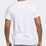 Men's adidas Basketball Sports White T-Shirt DU6714