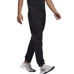 Men's adidas Solid Color Lacing Breathable Elastic Training Sports Pants/Trousers/Joggers Autumn Black HF8984