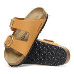 (WMNS) Birkenstock Arizona Big Buckle Nubuck Leather Narrow Fit Sandals 'Burnt Orange' 1026586