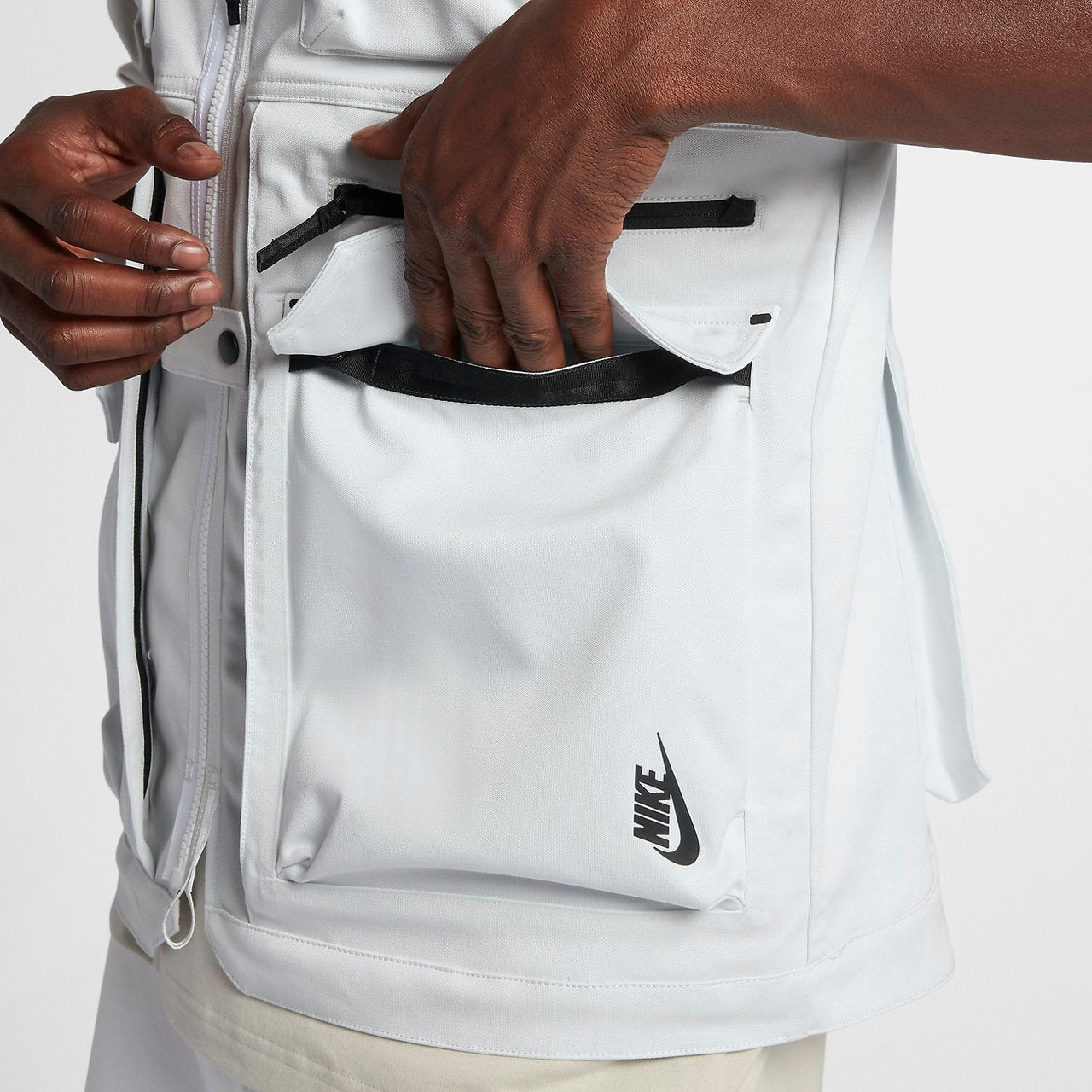 Nike NRG Utility Vest 'White Black' 942119-107