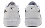 (WMNS) PUMA Karmen Leather 'White Black' 384615-02