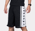 Air Jordan HBR Men's Basketball Shorts Black and white BQ8393-010