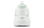 (WMNS) Skechers Women Sport D'Lites 1.0 'White Green' 150234-WGR