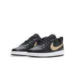 (GS) Nike Court Borough Low 2 'Black Gold' BQ5448-011