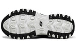 Skechers D'lites Running Shoes Black/White 52675-BLK