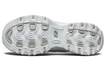 (WMNS) Skechers D'lites 1.0 Sneaker GS White 13144-WMLT