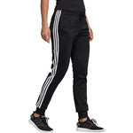 (WMNS) adidas W E 3s Pant Tri Slim Fit Bundle Feet Knit Sports Pants/Trousers/Joggers Black DP2382