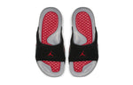 (GS) Air Jordan Hydro 4 Retro Slide 'Black Cement Grey' 532226-006