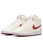 Nike Court Vision Mid-Top Sneakers White/Red DQ4977-161