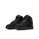 (GS) Air Jordan 1 Mid 'Black Rush Pink' 555112-001