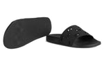 (WMNS) Gucci Rubber GG Slide 'Black' 573922-JDR00-1000