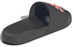 adidas Adilette Cozy Wear-Resistant Black Unisex Slippers 'Black Pink' GZ3778