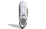 adidas originals Superstar 'White Gold Black' FY1335
