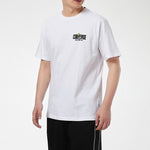 Converse Alphabet Cartoon Printing Sports Short Sleeve White 10021124-A02