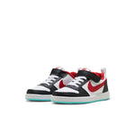 (PS) Nike Court Borough Sneakers White/Black/Red DQ5355-161
