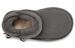 UGG Idris Fleece Lined Snow Boots Big Boys Gray 1118888K-CHRC
