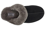 (WMNS) UGG Scuffettte II 'Black Grey' 1106872-BCGR