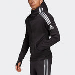 adidas ZNE 3-Stripes Hooded Jacket Men Black FQ7229