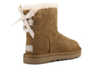 (WMNS) UGG Mini Continuity Bow Fleece Lined Brown 1110705-CHE