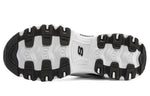 (WMNS) Skechers D'Lites 1.0 'White Black' 896155-WBK