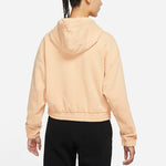 (WMNS) Air Jordan Casual Sports Knit Loose hoodie Short 'Yellow' DD6999-268