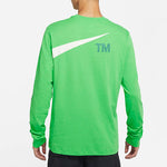 Nike Sportswear Logo Printing Long Sleeves Light Green DD3396-362