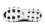 (WMNS) Skechers D'Lites 1.0 low Sneaker GS White/Black 149232-WBK