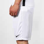 Nike Casual Sport Basketball TrainingBreathable Fabric Shorts Men's White 725903-100