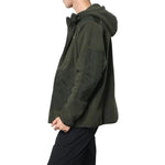 Nike Sportswear Logo Embroidered Hooded Solid Color Jacket 'Dark Green' DD4883-355