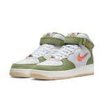 Nike Air Force 1 Mid QS 'Olive Green Total Orange' DQ3505-100