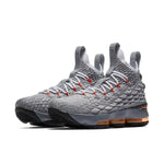 (GS) Nike LeBron 15 'Grey Orange' 922811-080