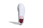 (GS) adidas Advantage J 'White Real Pink' EF0211