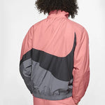 Nike Men's Sports Jacket Stand Collar Color Block 'Black Gray Pink' AR3133-668