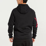 AIR JORDAN hooded fleece casual Jacket Black CQ7706-010